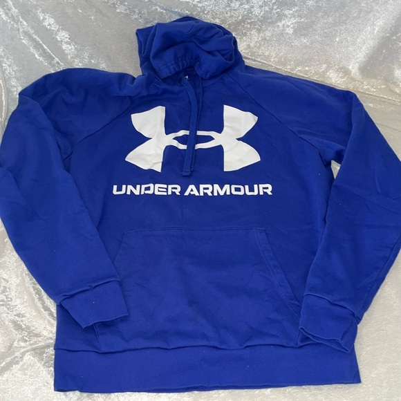 Under Armour Other - Blue Under Armour Loose Fit Hoodie SZ Med